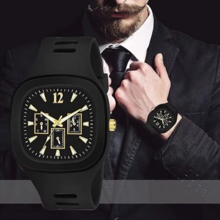 sports watch black